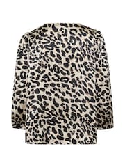 Kaffe KAmagda 3/4 Sleeves Sateen Blouse - Image 6 of 6