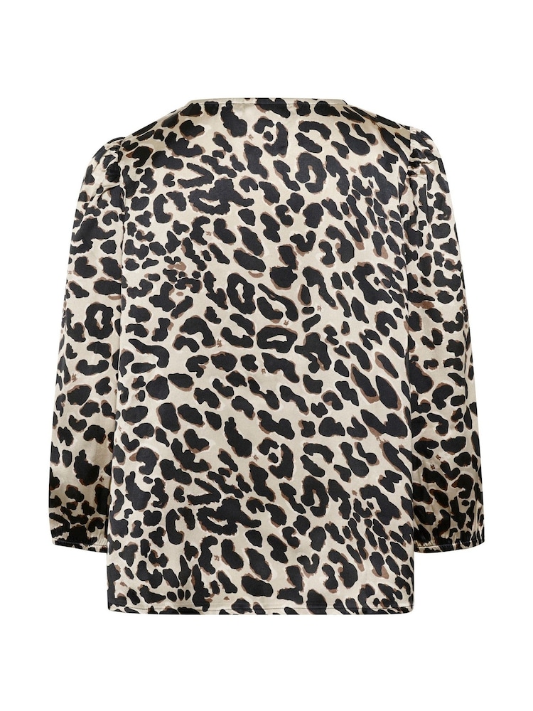 Kaffe KAmagda 3/4 Sleeves Sateen Blouse - Image 6 of 6