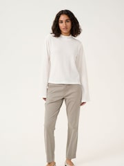 Kaffe KAdebra Long Sleeve Striped Black T-Shirt - Image 3 of 6