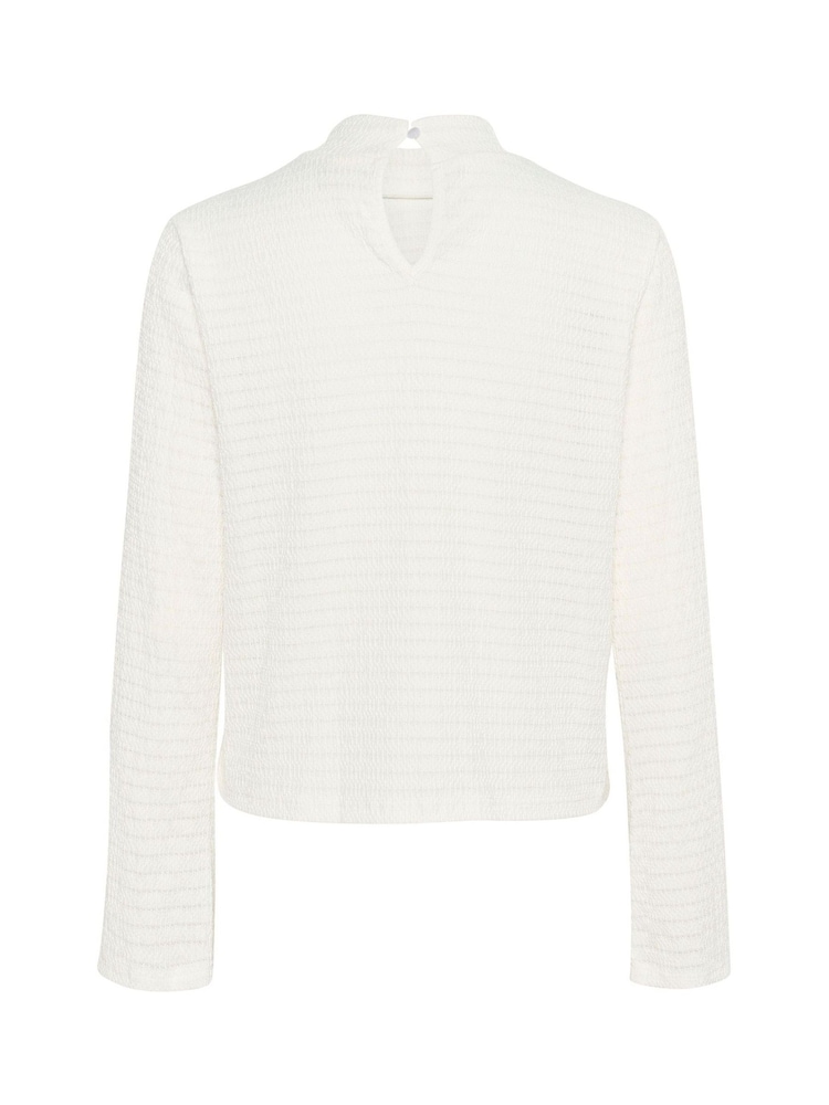 Kaffe KAdebra Long Sleeve Striped Black T-Shirt - Image 6 of 6