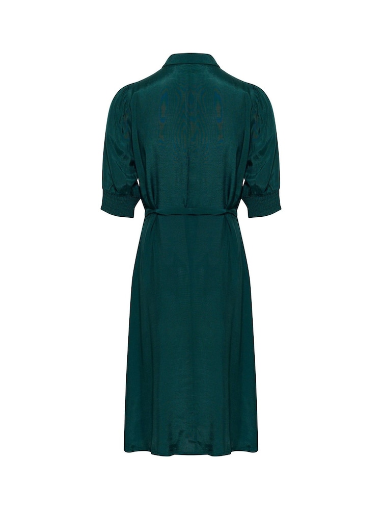 Kaffe Emine Half Sleeve Pocket Shirt Dress - Image 5 of 5