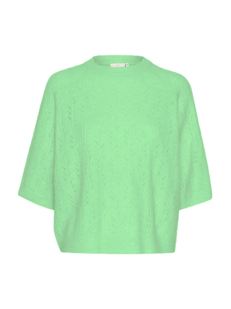 Kaffe KAtella Half Sleeve Hole Knit Pullover Jumper - Image 5 of 6