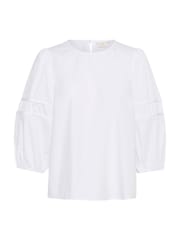 Kaffe Casual Fit KAemma 3/4 Sleeve White Blouse - Image 5 of 6