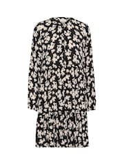 Kaffe Kaevity Long Sleeves Round Neck Dress - Image 4 of 5