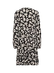Kaffe Kaevity Long Sleeves Round Neck Dress - Image 5 of 5