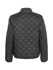 Kaffe Grey KAloreen Quilted Hip Length Jacket - Image 6 of 6
