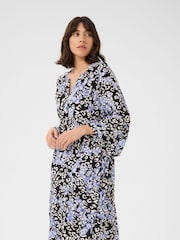 Kaffe A-Line Fit KAlea 3/4 Sleeve Dress - Image 1 of 5