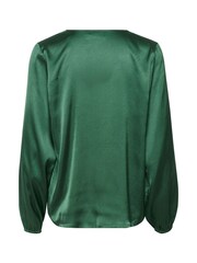 Kaffe KAlana Satin Long Sleeves V-Neck Blouse - Image 4 of 4