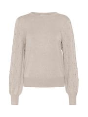 Kaffe Regular Fit KAkaren Beaded Pullover Jumper - Image 3 of 4