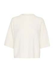 Kaffe KAtella Half Sleeve Hole Knit Pullover Jumper - Image 5 of 6