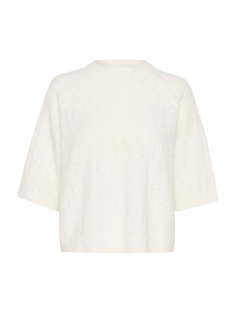 Kaffe KAtella Half Sleeve Hole Knit Pullover Jumper - Image 6 of 6 Kaffe KAtella Half Sleeve Hole Knit Pullover Jumper - Image 6 of 6