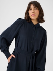Kaffe KApollie Button Pocket Maxi Dress - Image 3 of 5
