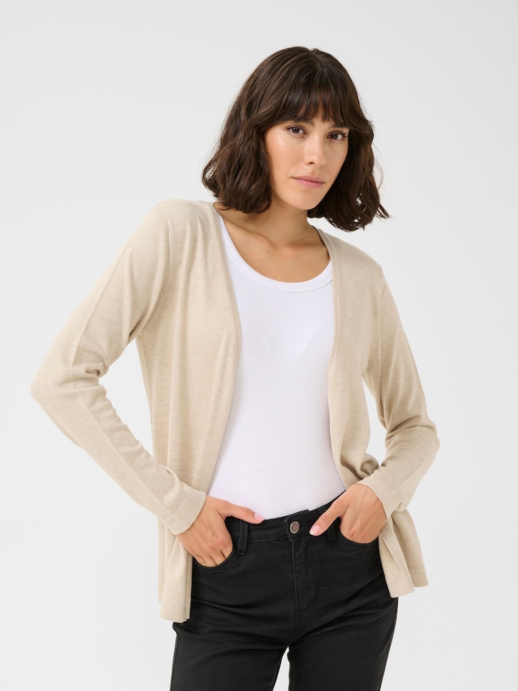 Kaffe KAfenia Astrid Regular Fit Open Cardigan - Image 1 of 5 Kaffe KAfenia Astrid Regular Fit Open Cardigan - Image 1 of 5