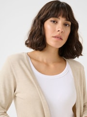 Kaffe KAfenia Astrid Regular Fit Open Cardigan - Image 3 of 5