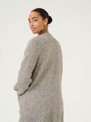 Kaffe Loose Fit KAtrina Open Front Cardigan - Image 2 of 6