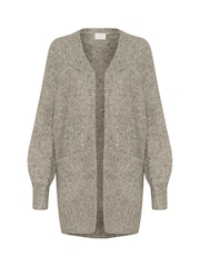 Kaffe Loose Fit KAtrina Open Front Cardigan - Image 5 of 6