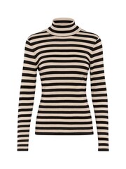 Kaffe KAlizza Rollneck Slim Fit Pullover Black Jumper - Image 5 of 6