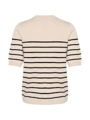 Kaffe Lizza Striped Knit Top - Image 6 of 6