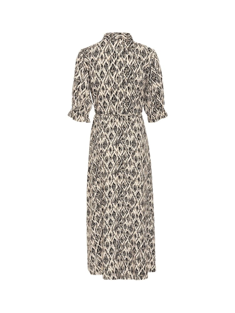 Kaffe KAveronica Buttons Collar Maxi Dress - Image 4 of 4