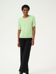 Kaffe Lizza Striped Knit Top - Image 3 of 6