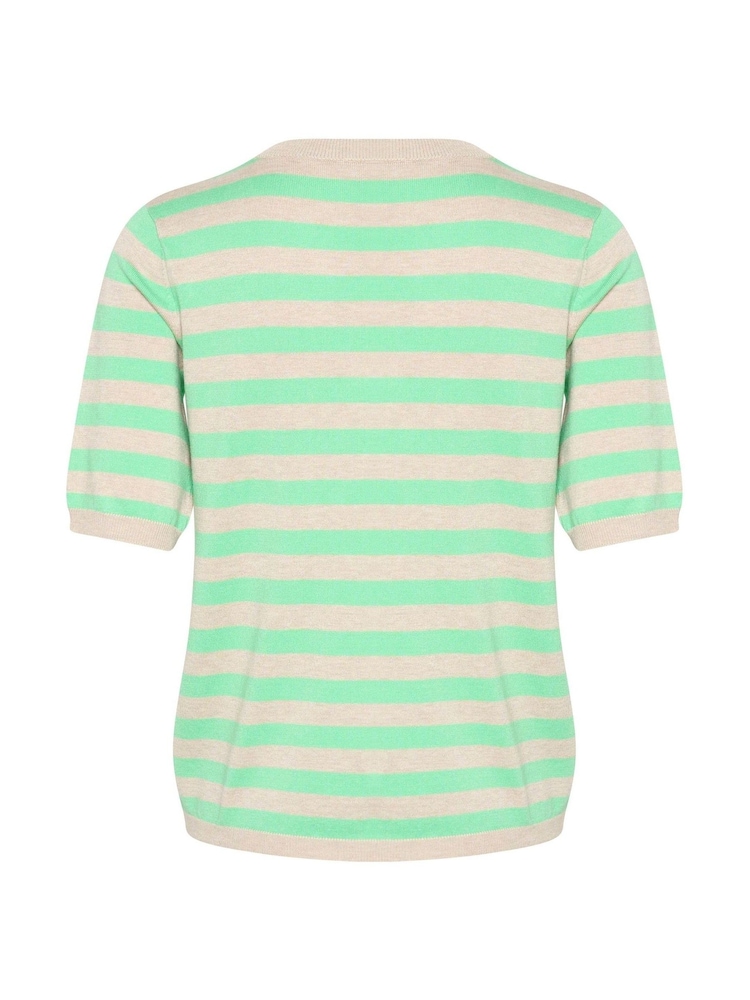 Kaffe Lizza Striped Knit Top - Image 6 of 6