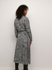 Kaffe KApollie Button Pocket Maxi Dress - Image 3 of 6