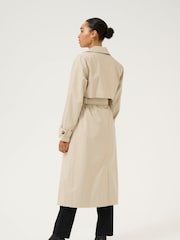 Kaffe KApatricia Double Breasted Trench Coat - Image 2 of 5