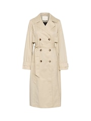 Kaffe KApatricia Double Breasted Trench Coat - Image 4 of 5