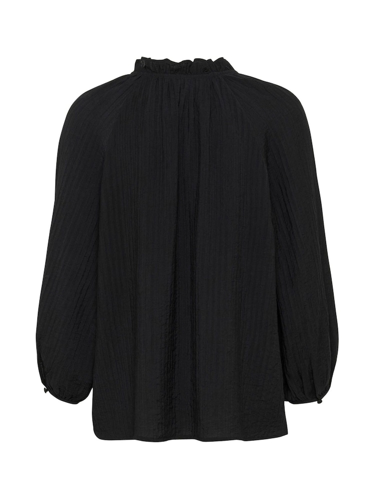 Kaffe KAlianna Notch Neck 3/4 Sleeve Blouse - Image 5 of 5