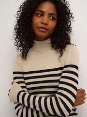 Kaffe Slim Fit KAlizza Roll Neck Pullover Jumper - Image 4 of 6