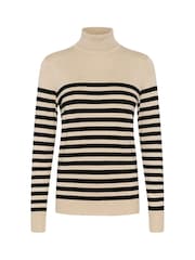 Kaffe Slim Fit KAlizza Roll Neck Pullover Jumper - Image 5 of 6