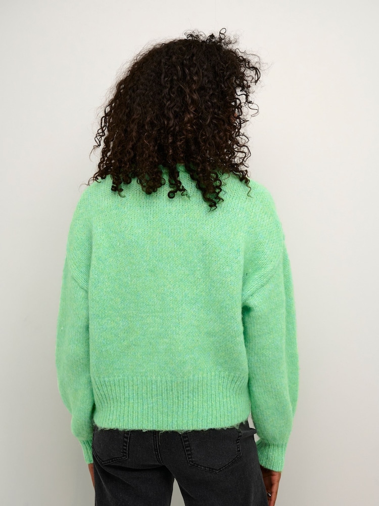 Kaffe Katrina V-Neck Casual Fit Pullover Jumper - Image 2 of 6