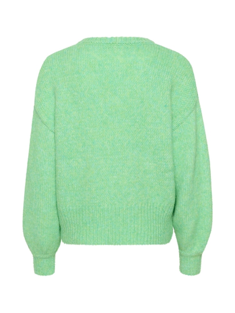 Kaffe Katrina V-Neck Casual Fit Pullover Jumper - Image 6 of 6