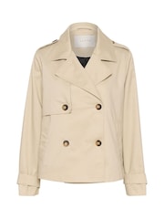 Kaffe Grey KApatricia Double Breasted Jacket - Image 5 of 6