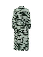 Kaffe KAemine 3/4 Sleeve Pocket Shirt Dress - Image 4 of 4