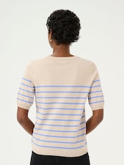 Kaffe Lizza Striped Knit Top - Image 2 of 6