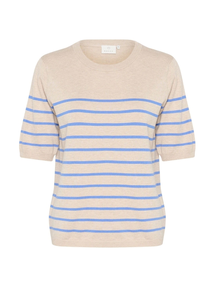 Kaffe Lizza Striped Knit Top - Image 5 of 6