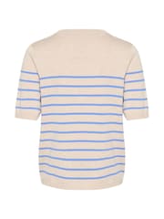 Kaffe Lizza Striped Knit Top - Image 6 of 6