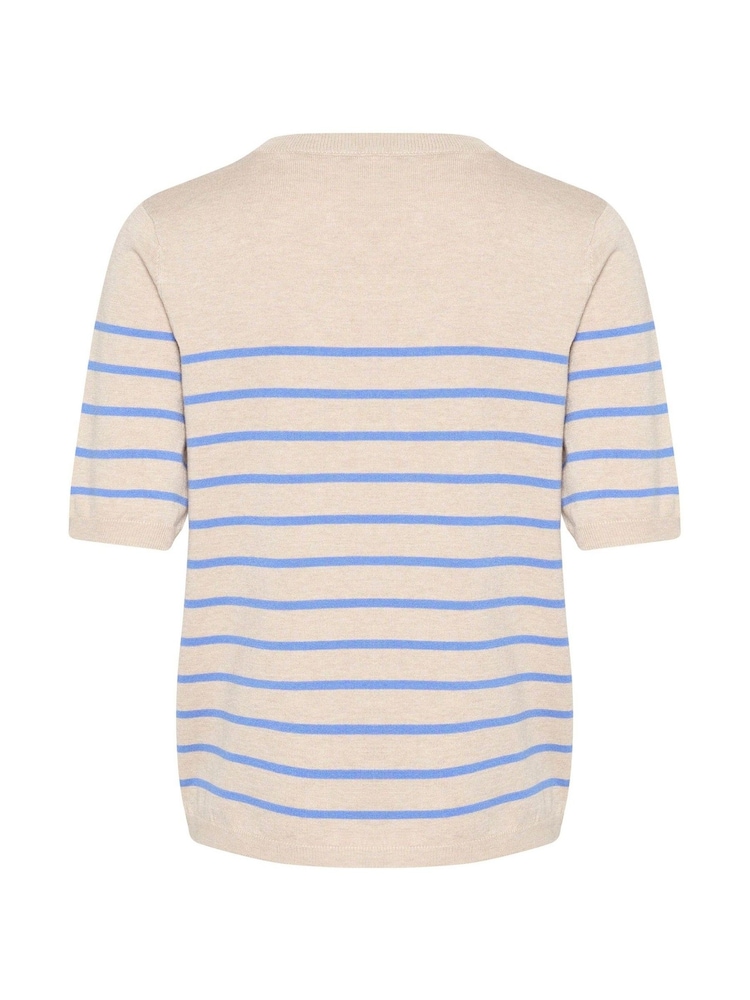 Kaffe Lizza Striped Knit Top - Image 6 of 6