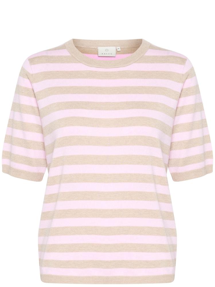 Kaffe Lizza Striped Knit Top - Image 5 of 6