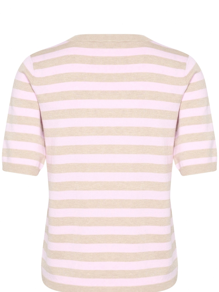 Kaffe Lizza Striped Knit Top - Image 6 of 6