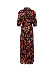 Kaffe KAtine Maxi Half Sleeve Shirt Dress - Image 4 of 4