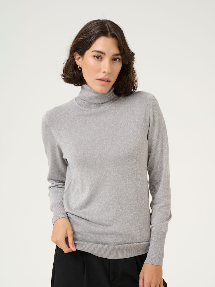 Kaffe Karegina Pullover Rollneck Knit Jumper - Image 1 of 5