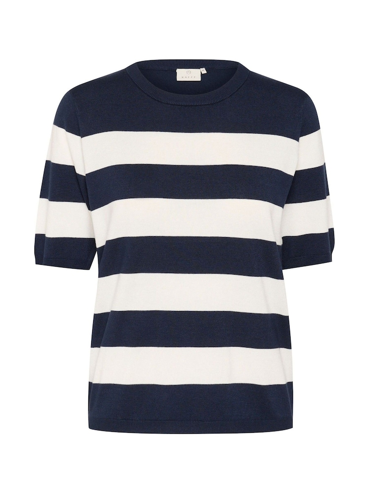 Kaffe Lizza Striped Knit Top - Image 5 of 6