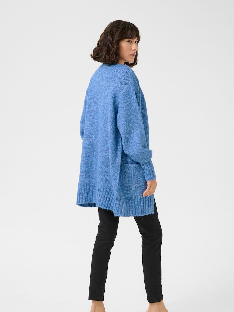 Kaffe Loose Fit KAtrina Open Front Cardigan - Image 2 of 4