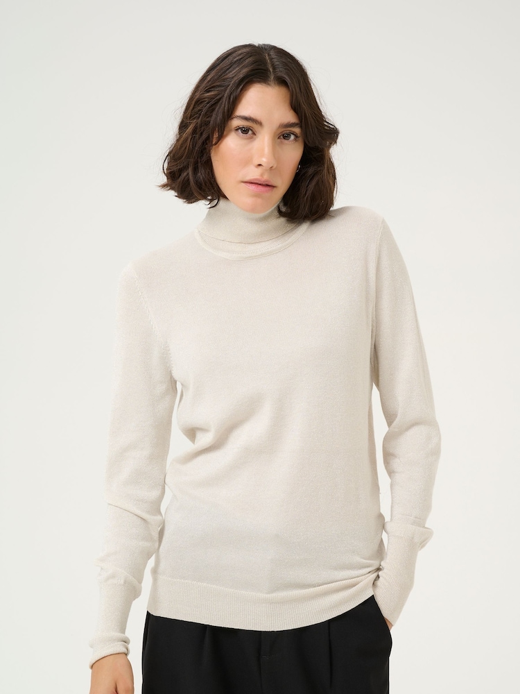 Kaffe Karegina Pullover Rollneck Knit Jumper - Image 1 of 5