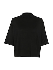 Kaffe KAlizza Turtleneck Half Sleeve Pullover Jumper - Image 3 of 4