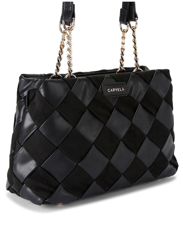 Carvela Lexi Weave Tote 3  Bag - Image 2 of 5
