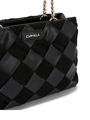 Carvela Lexi Weave Tote 3  Bag - Image 4 of 5