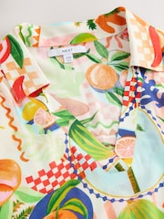 Fruit Print Overhead Shirt Cover-Up - Image 7 of 7